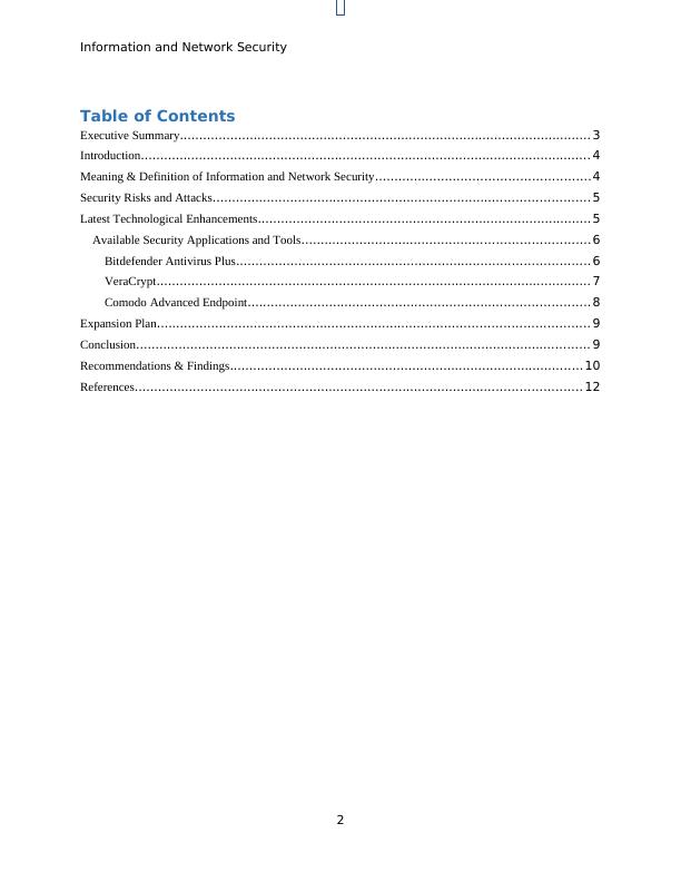 Information and Network Security Report_2