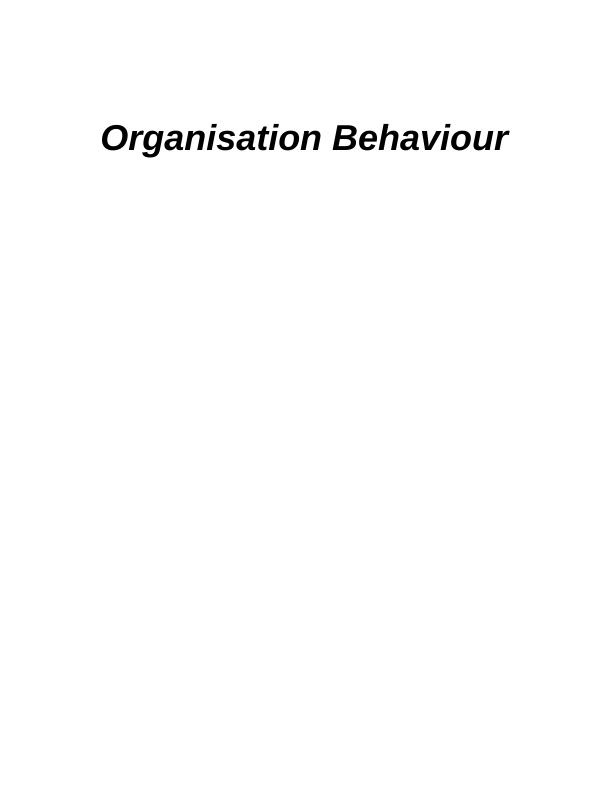 TASK 11 (a) Handy Cultural Typology. (b) Motivational Techniques for Organisation Behaviour_1