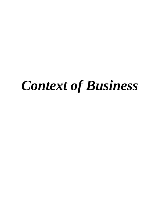 Dynamic and Changing Nature of Business Environment Essay_1