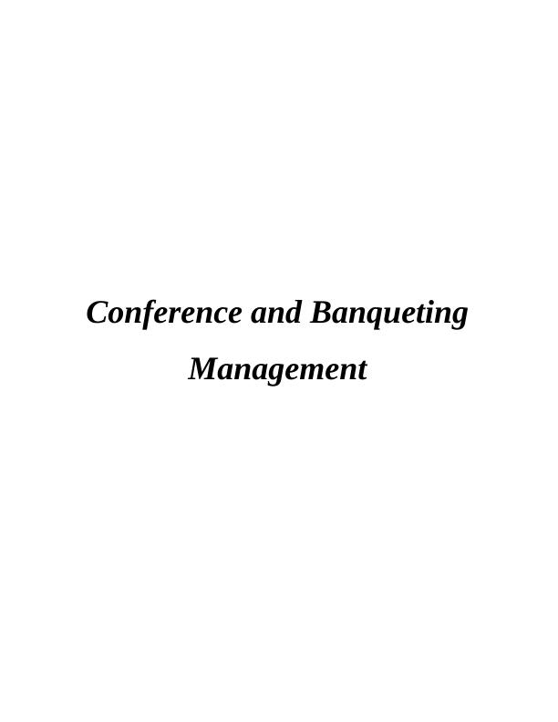 Conference and Banqueting Management Factors_1