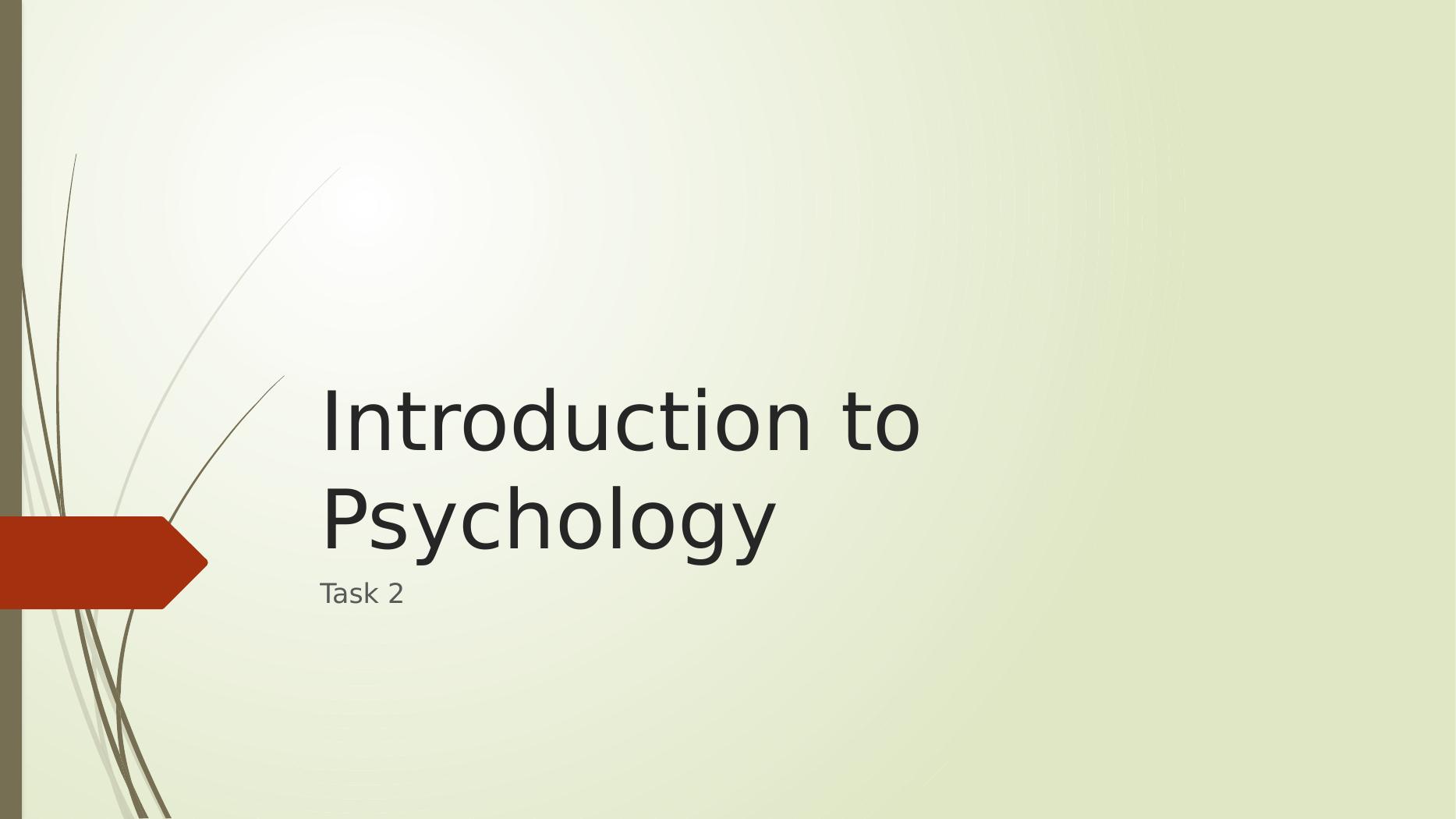 case study experimental psychology