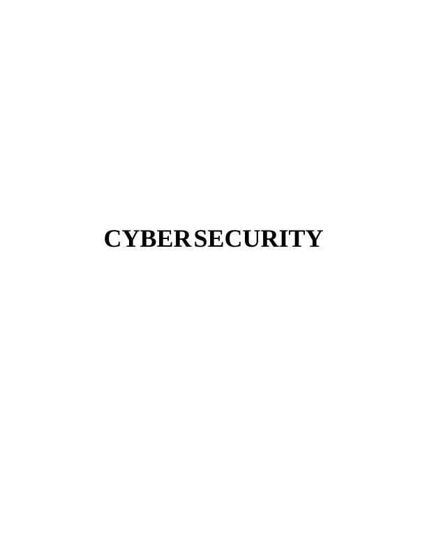 Cyber Security: Vulnerabilities, Exploitation, and Security Controls_1