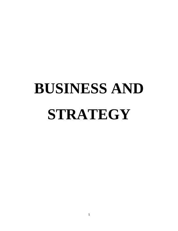Business and Strategy of Walmart_1