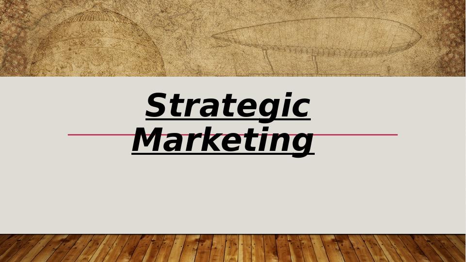 Market Audit of TESCO: Strategic Objectives for Marketing Plan_1