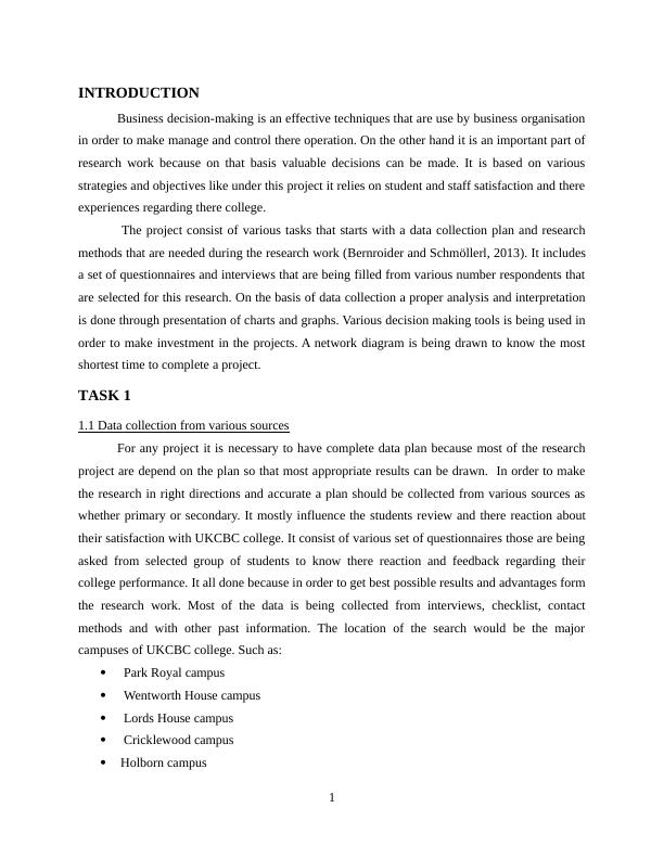 Business Decision Making Report of UKCBC_3