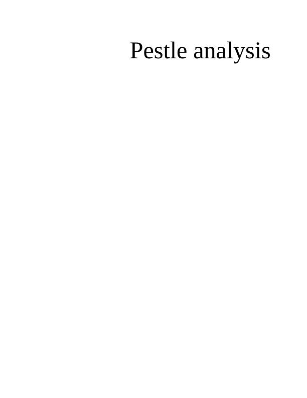 Pestle Analysis of M&S: Political, Economic, Technological, Legal, Environmental Factors_1