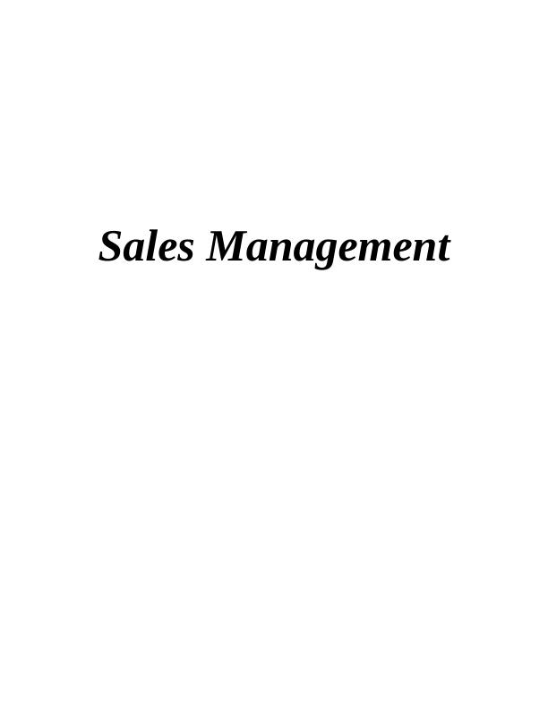 Sales Management: Principles, Techniques, and Strategies for Cusa Coffee_1
