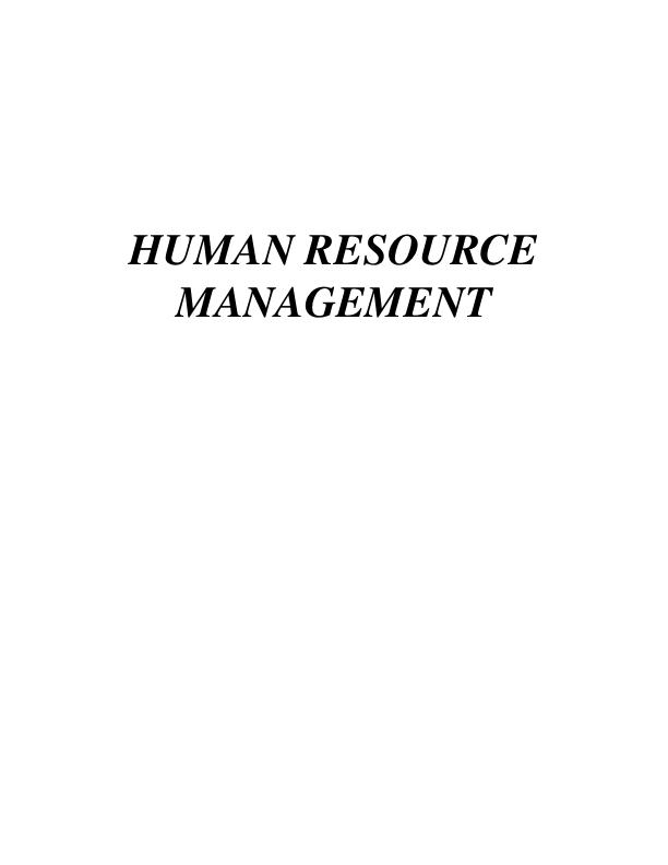 Human Resource Management Assignment PDF - ALDI_1