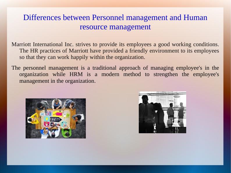 Human Resource Management - Functions, Differences from Personnel Management, Roles and Responsibilities of Line Manager, Impact of Legal Framework_3
