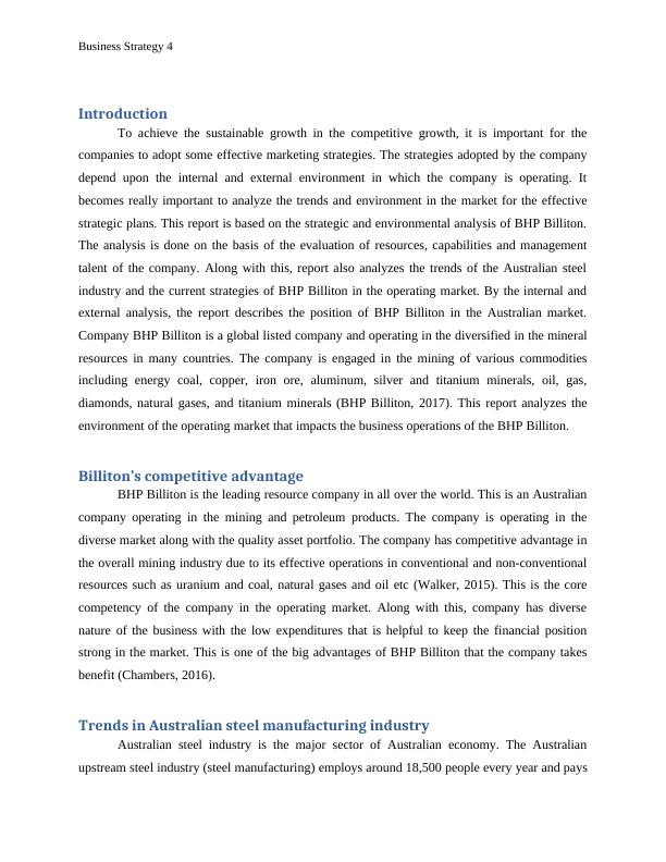 Report on Analysis of Environment of the Australian Market_4