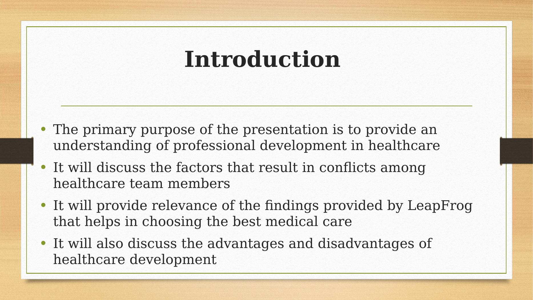 Professional Development in the Healthcare System_2