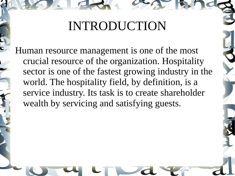 Human Resource Management in Hospitality Industry - Desklib_2