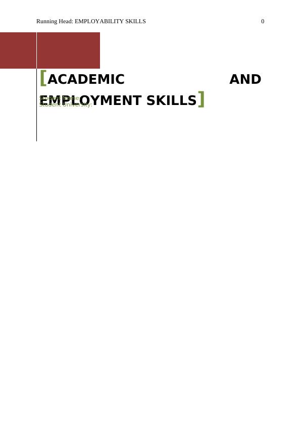 Employability Skills for Accounting Graduates: Analysis of Skills Employers Want_1
