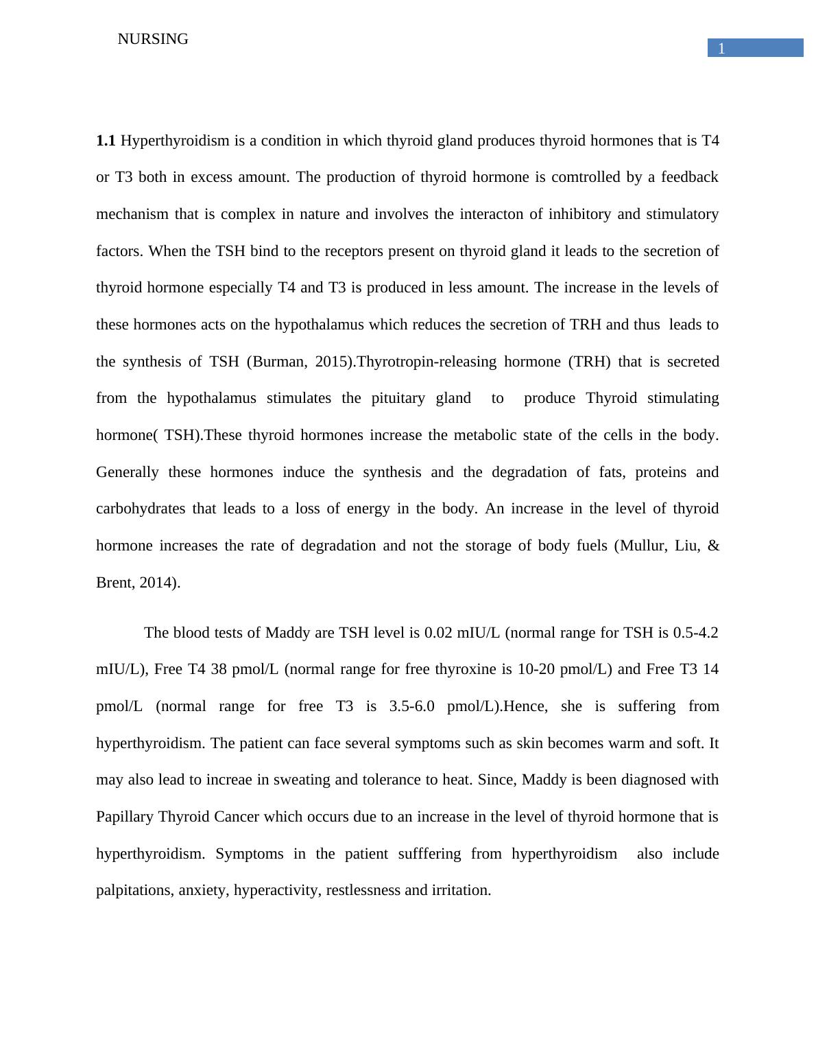 Document on Hyperthyroidism - NUR2212 - Miami Dade College_2