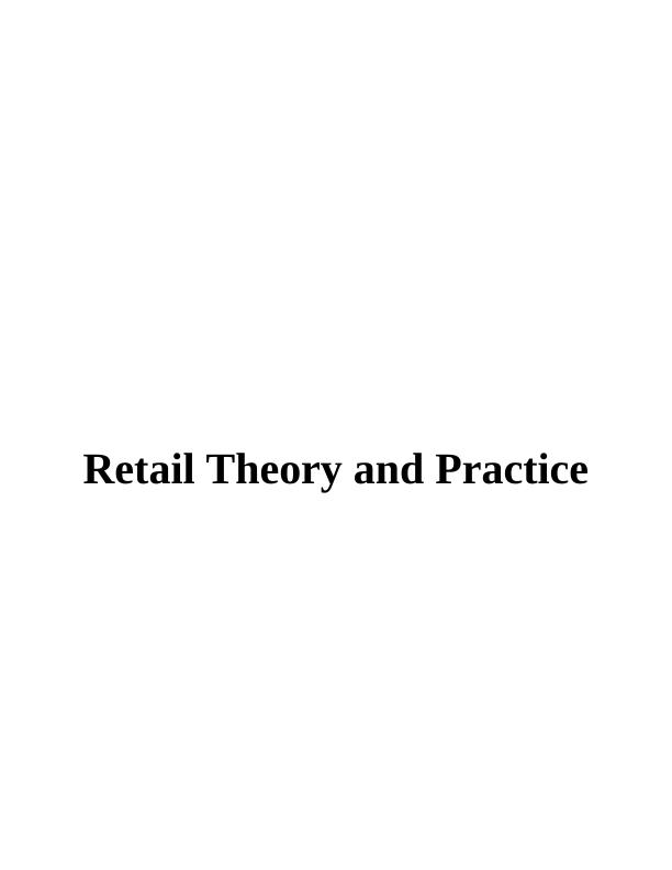 Retail Theory and Practice PDF_1
