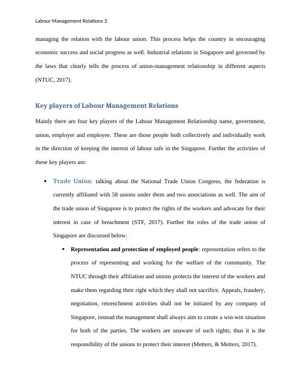 Labour Management Relations: Report_4