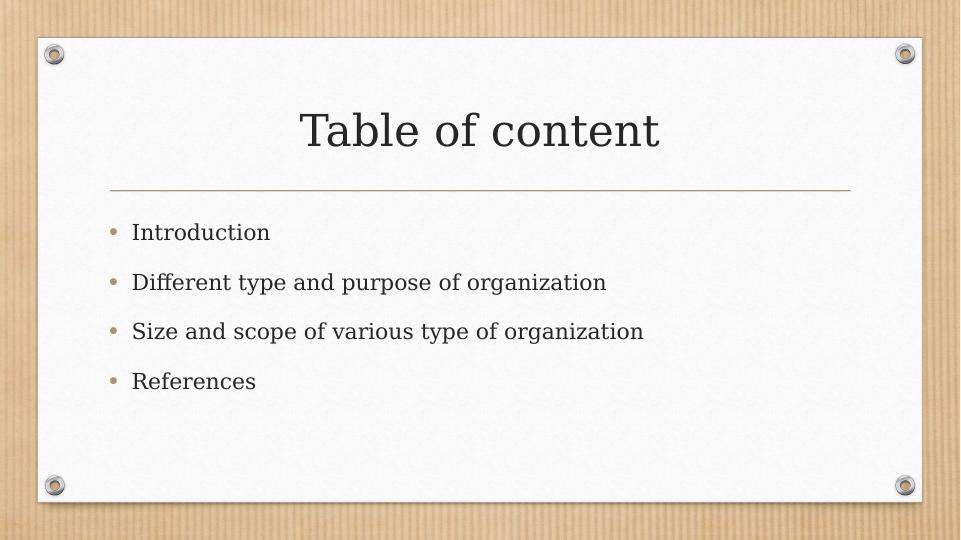 Different Types and Purposes of Organizations_2