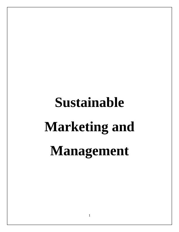 Sustainable Marketing and Management PDF_1