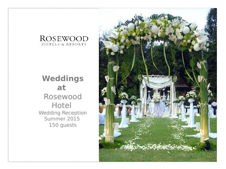 Rosewood Hotel Wedding Reception_1