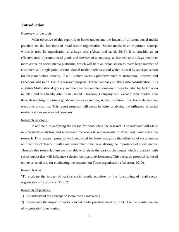Impact of Social Media Practices on Retail Sector Organizations: A Study on TESCO_3