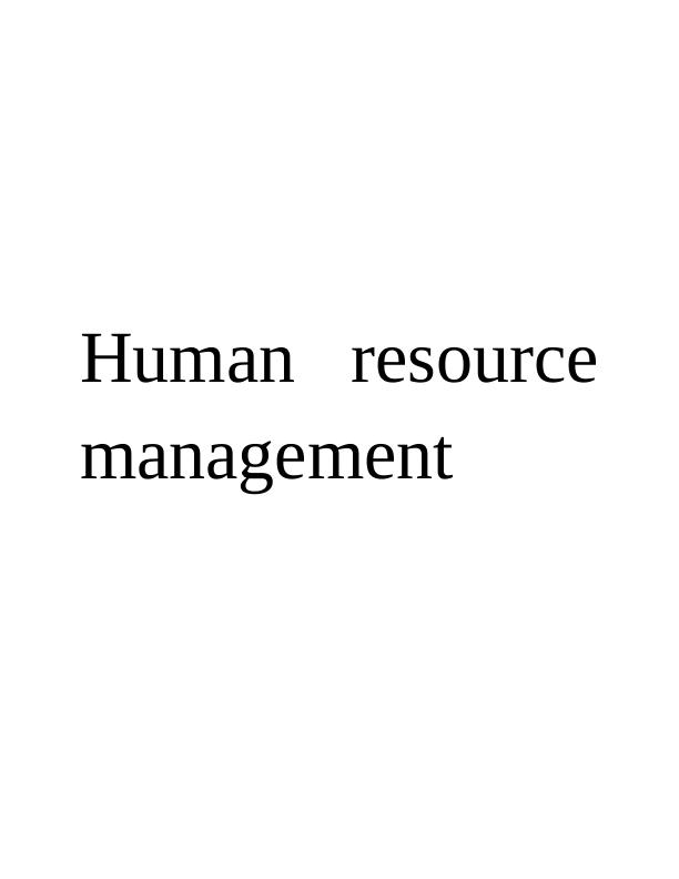HR Practices in Business Environment_1