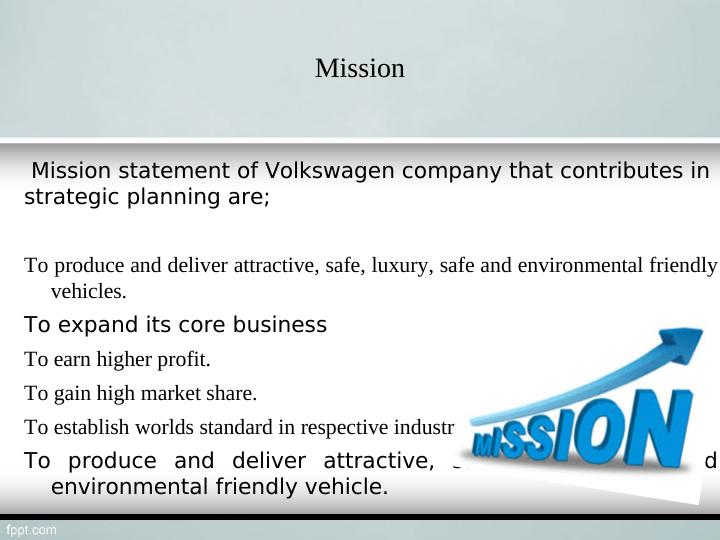 Business Strategy For Volkswagen - Desklib