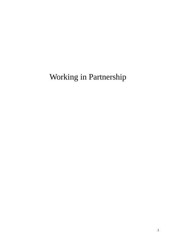 Working in Partnership in Health and Social Care- Doc_1