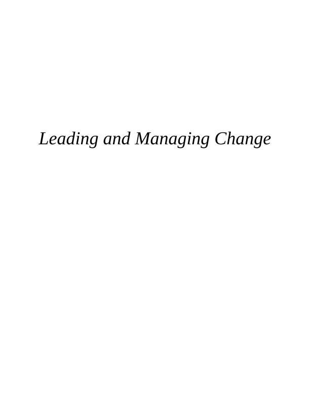 Leading and Managing Change_1