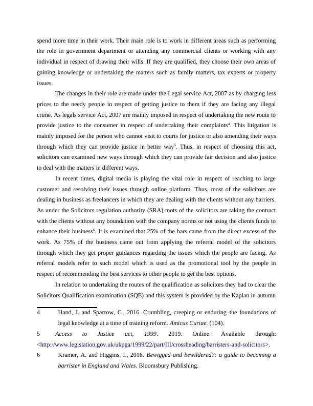 The discussion between the different types of legal professionals