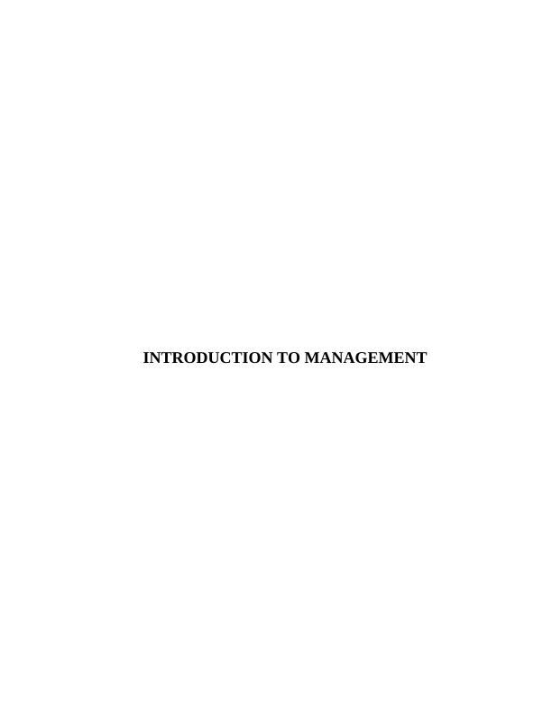 Management Activities in Imperial Hotel : Assignment_1