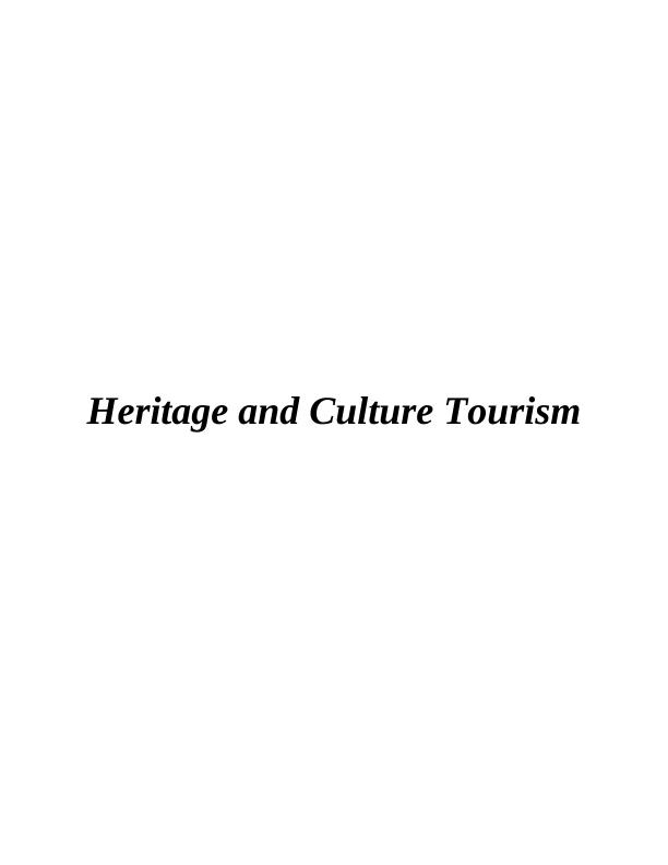 Report on Barcelona and Venice Heritage and Culture Tourism Management_1