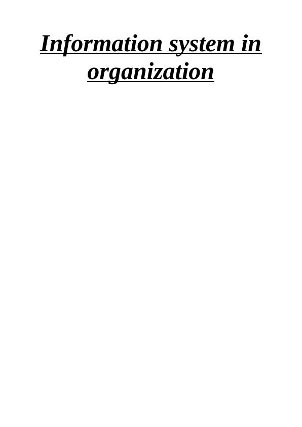 Information system in organization_1