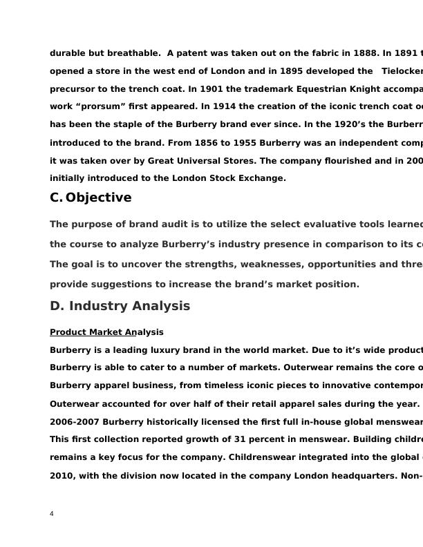 Financial Analysis in Burberry Group PDF_4