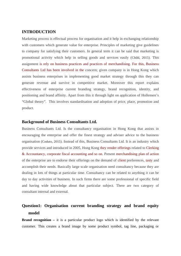 Assignment on Business Practices of Merchandising_3