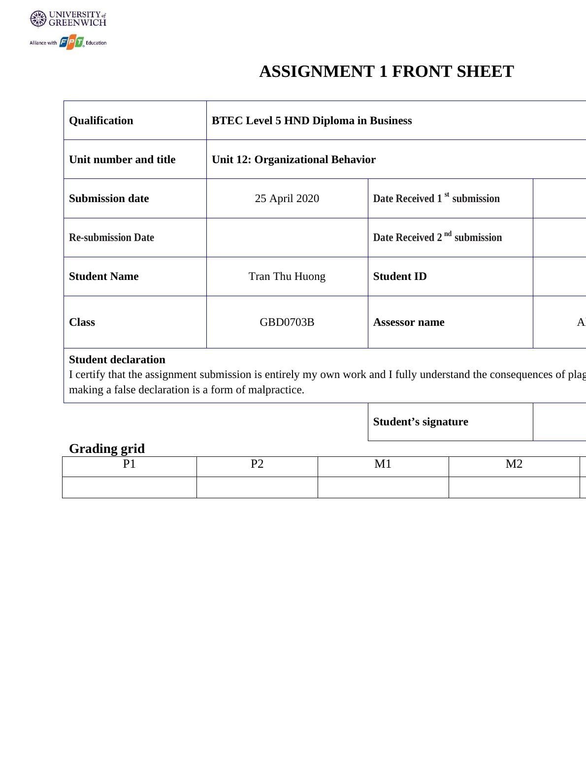 assignment submission date 2022