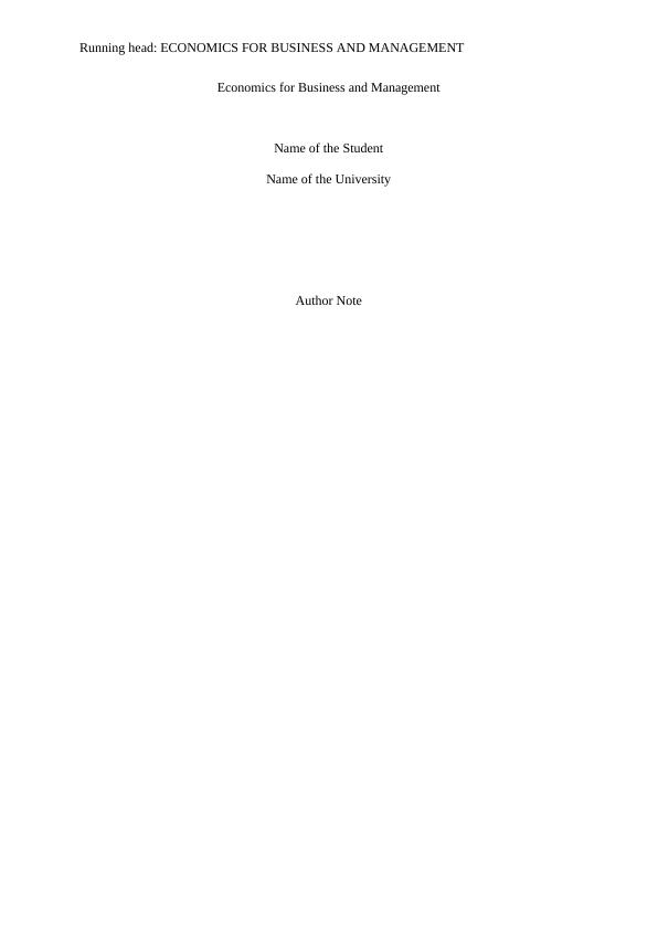 Economics for business and management PDF_1