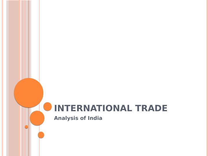 international trade assignment pdf