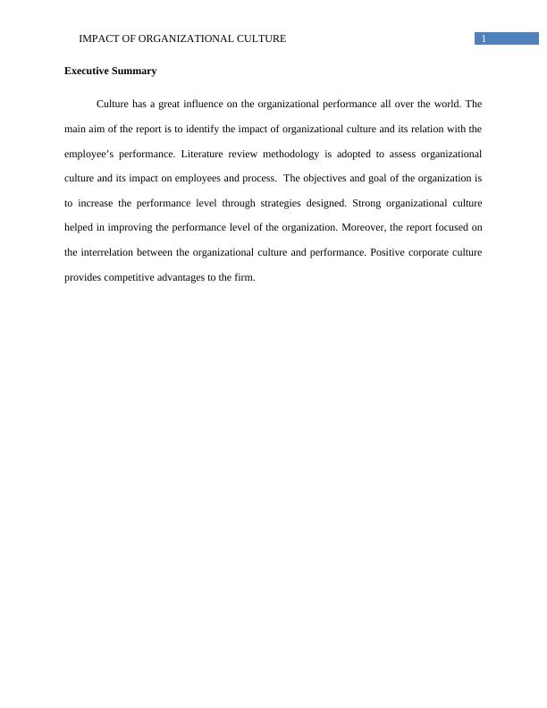 Impact of Organizational Culture Assignment PDF_2