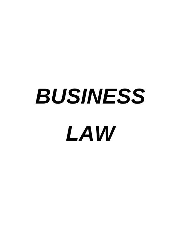 Structure of English Legal System and Business Law Assignment_1