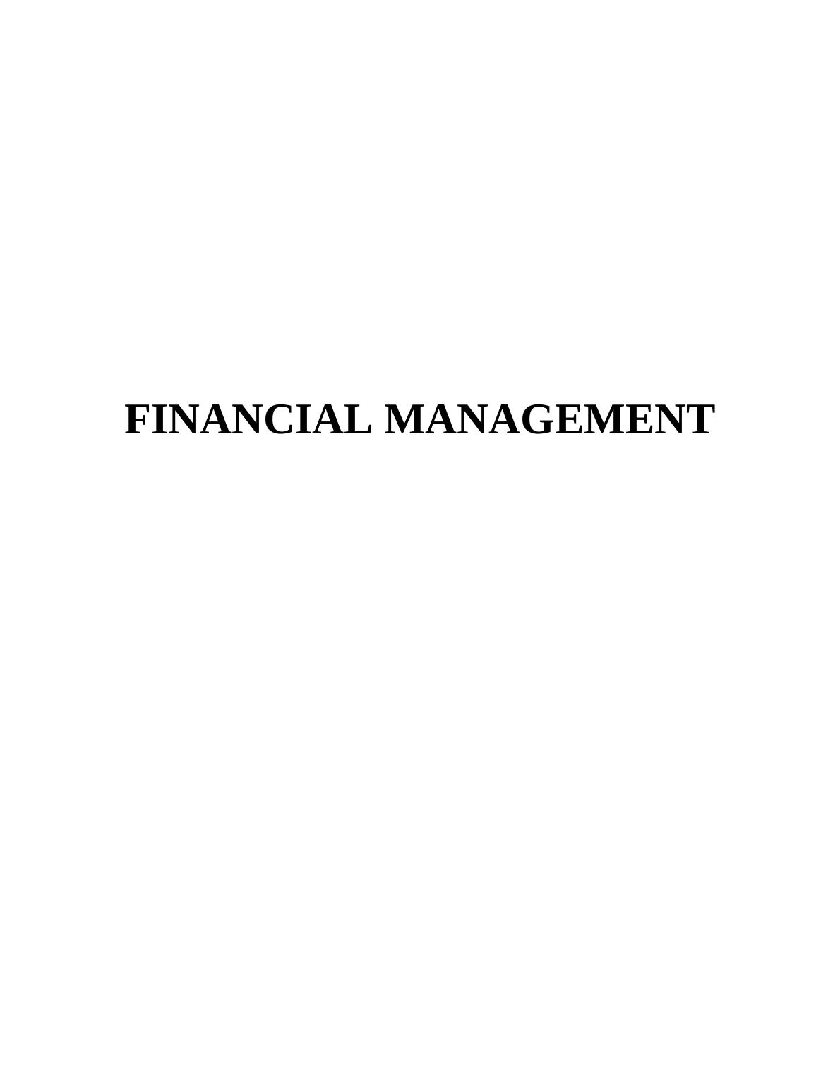 Valuation Techniques in Financial Management_1