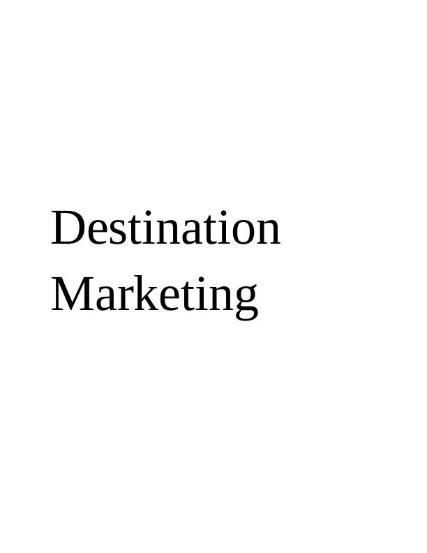 Role and Services of DMOs in Marketing a Destination_1