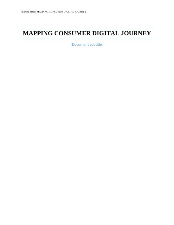 Mapping Digital Consumer Journey Report_1