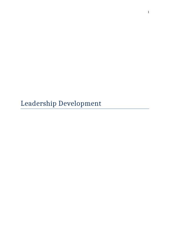 Theory of Leadership_1