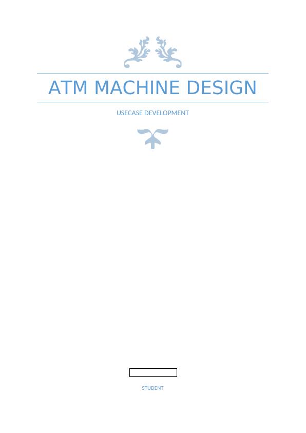 Customer and ATM machine - Doc_1