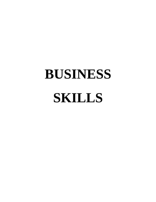 Assignment Business Skills_1