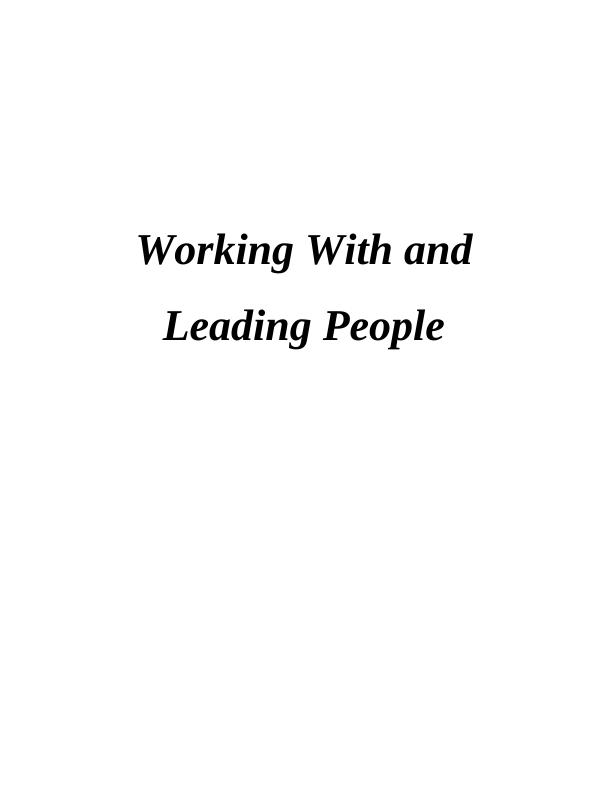 Working with the Leading People Assignment_1