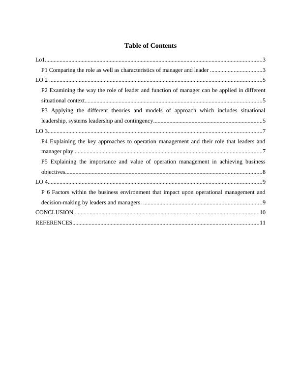 Management and Operations Assignment - Vodafone company_2