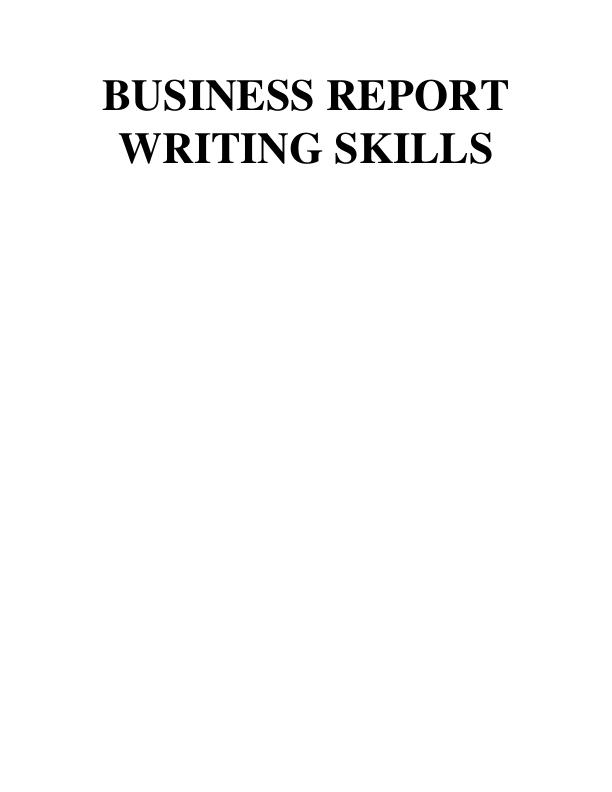 Business Report Writing Skills_1