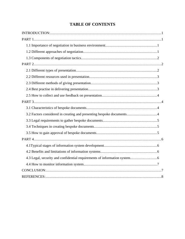 Principles of Business Communication : Report_2
