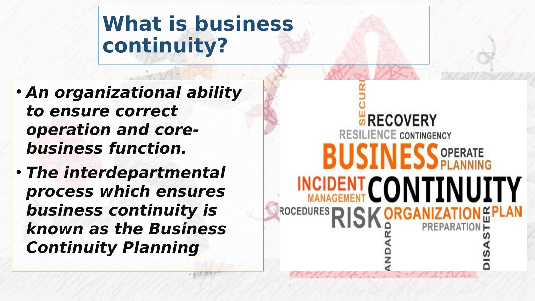 Business Continuity and Incident Response PPT